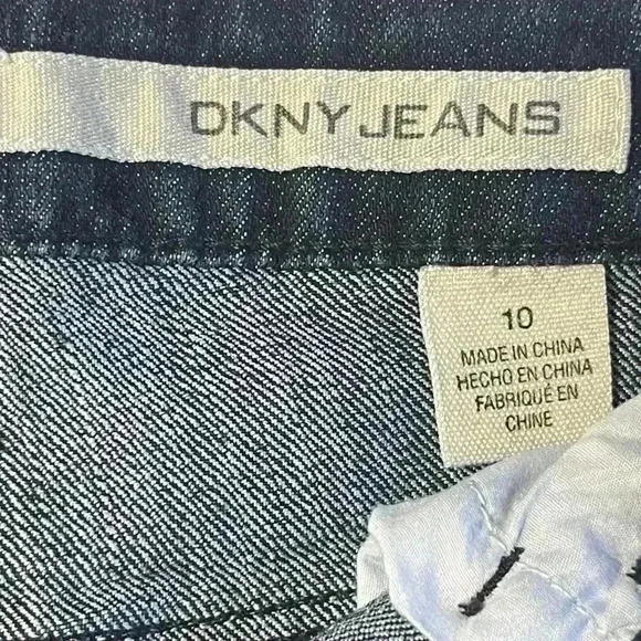 DKNY Women’s  Dark Wash Jeans SIZE 10 - Picture 7 of 13